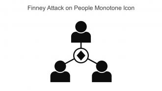 Finney Attack On People Monotone Icon In Powerpoint Pptx Png And Editable Eps Format