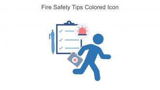 Fire Safety Tips Colored Icon In Powerpoint Pptx Png And Editable Eps Format