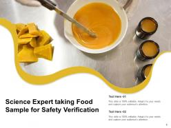 Food science agricultural research science analysis experiment verification