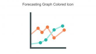 Forecasting Graph Colored Icon In Powerpoint Pptx Png And Editable Eps Format