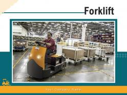 Forklift signboard triangle industrial operating repairing warehouse
