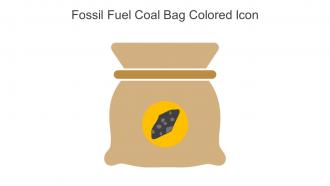 Fossil Fuel Coal Bag Colored Icon In Powerpoint Pptx Png And Editable Eps Format