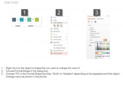 Four icons for business time management analysis powerpoint slides