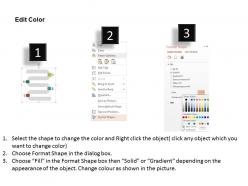 Four staged spiral design with icons for business strategy flat powerpoint design