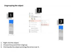 Four steps vertical text boxes with icons powerpoint template slide