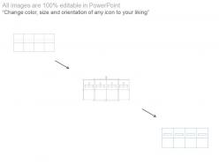 Four tags and icons for business vision powerpoint slides