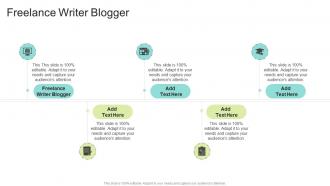 Freelance Writer Blogger In Powerpoint And Google Slides Cpb