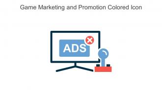 Game Marketing And Promotion Colored Icon In Powerpoint Pptx Png And Editable Eps Format