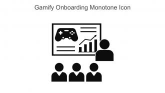 Gamify Onboarding Monotone Icon In Powerpoint Pptx Png And Editable Eps Format