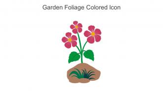 Garden Foliage Colored Icon In Powerpoint Pptx Png And Editable Eps Format