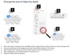 Gh multilevel 3d web design icons diagram powerpoint template