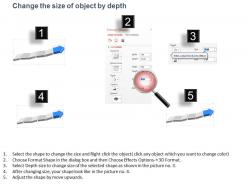 Gn six staged arrow process diagram and icons powerpoint template
