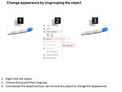 Gn six staged arrow process diagram and icons powerpoint template