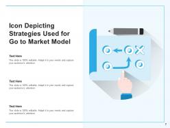 Go To Market Icon Strategies Employee Marketing Analyzing Implementation