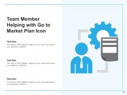 Go To Market Icon Strategies Employee Marketing Analyzing Implementation