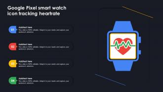 Google Pixel Smart Watch Icon Tracking Heartrate