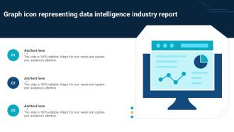 Graph Icon Representing Data Intelligence Industry Report