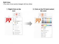Growth indication time management portfolio analysis ppt icons graphics