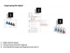 Gt four staged triangle with icons flat powerpoint design