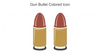 Gun Bullet Colored Icon In Powerpoint Pptx Png And Editable Eps Format