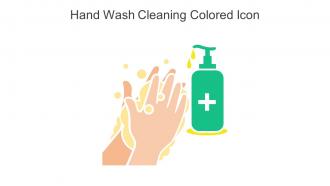 Hand Wash Cleaning Colored Icon In Powerpoint Pptx Png And Editable Eps Format
