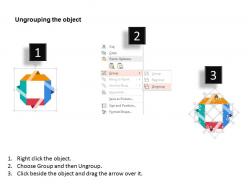 He four staged business diagram with finance icons flat powerpoint design