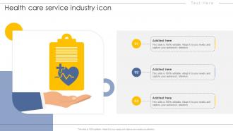 Health Care Service Industry Icon