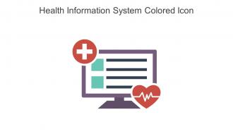 Health Information System Colored Icon In Powerpoint Pptx Png And Editable Eps Format