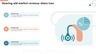 Hearing Aid Market Revenue Share Icon