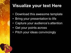 Heart gift box ful of chocolates february powerpoint templates ppt themes and graphics 0213