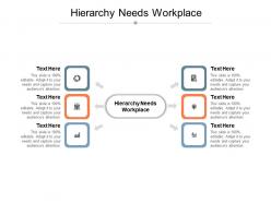 Hierarchy needs workplace ppt powerpoint presentation outline icon cpb