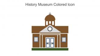 History Museum Colored Icon In Powerpoint Pptx Png And Editable Eps Format