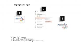 Hk six staged linear social networking diagram with icons flat powerpoint design