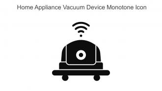 Home Appliance Vacuum Device Monotone Icon In Powerpoint Pptx Png And Editable Eps Format