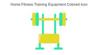 Home Fitness Training Equipment Colored Icon In Powerpoint Pptx Png And Editable Eps Format