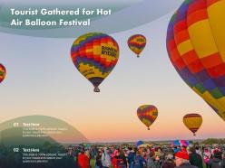 Hot air balloon vacation enjoying mountains clouds passengers festival