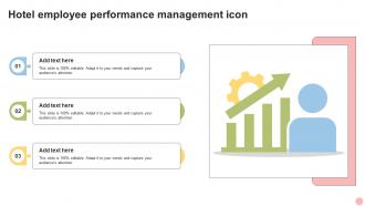 Hotel Employee Performance Management Icon