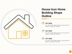 House icon silhouette symbol icon shape