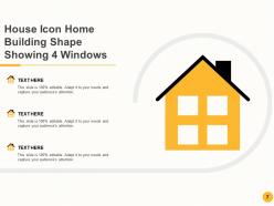 House icon silhouette symbol icon shape