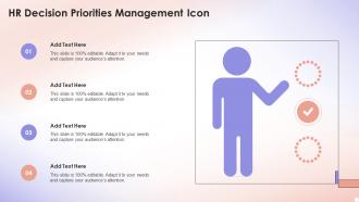 Hr Decision Priorities Management Icon