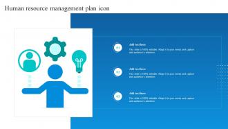 Human Resource Management Plan Icon