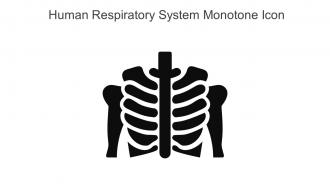 Human Respiratory System Monotone Icon In Powerpoint Pptx Png And Editable Eps Format