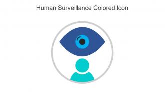 Human Surveillance Colored Icon In Powerpoint Pptx Png And Editable Eps Format