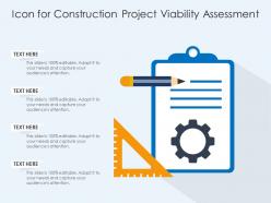 Icon for construction project viability assessment