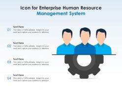 Icon for enterprise human resource management system