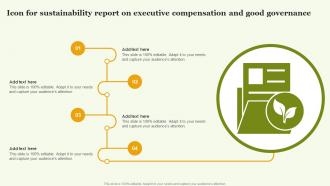 Icon For Sustainability Report On Executive Compensation And Good Governance