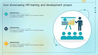 Icon Showcasing HR Training And Development Project
