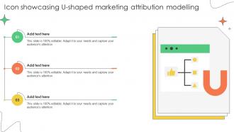Icon Showcasing U Shaped Marketing Attribution Modelling