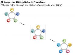 Icons for business applications flat powerpoint design