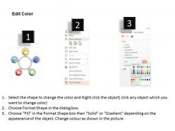 Icons for business applications flat powerpoint design